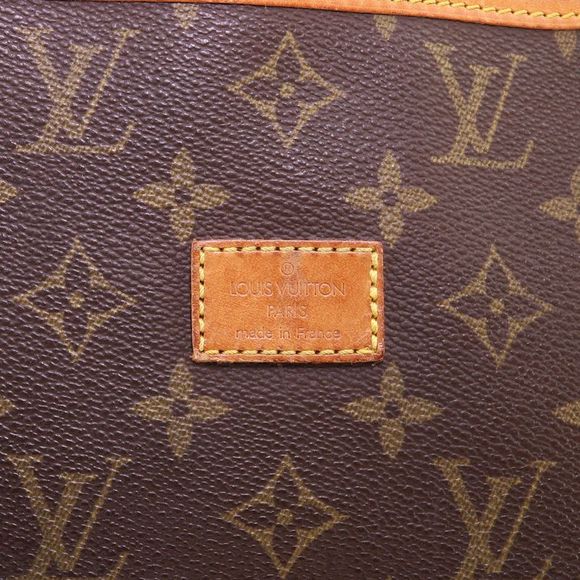 Louis Vuitton Saumur Handbag Monogram Canvas 30 Brown - Picture 10 of 11